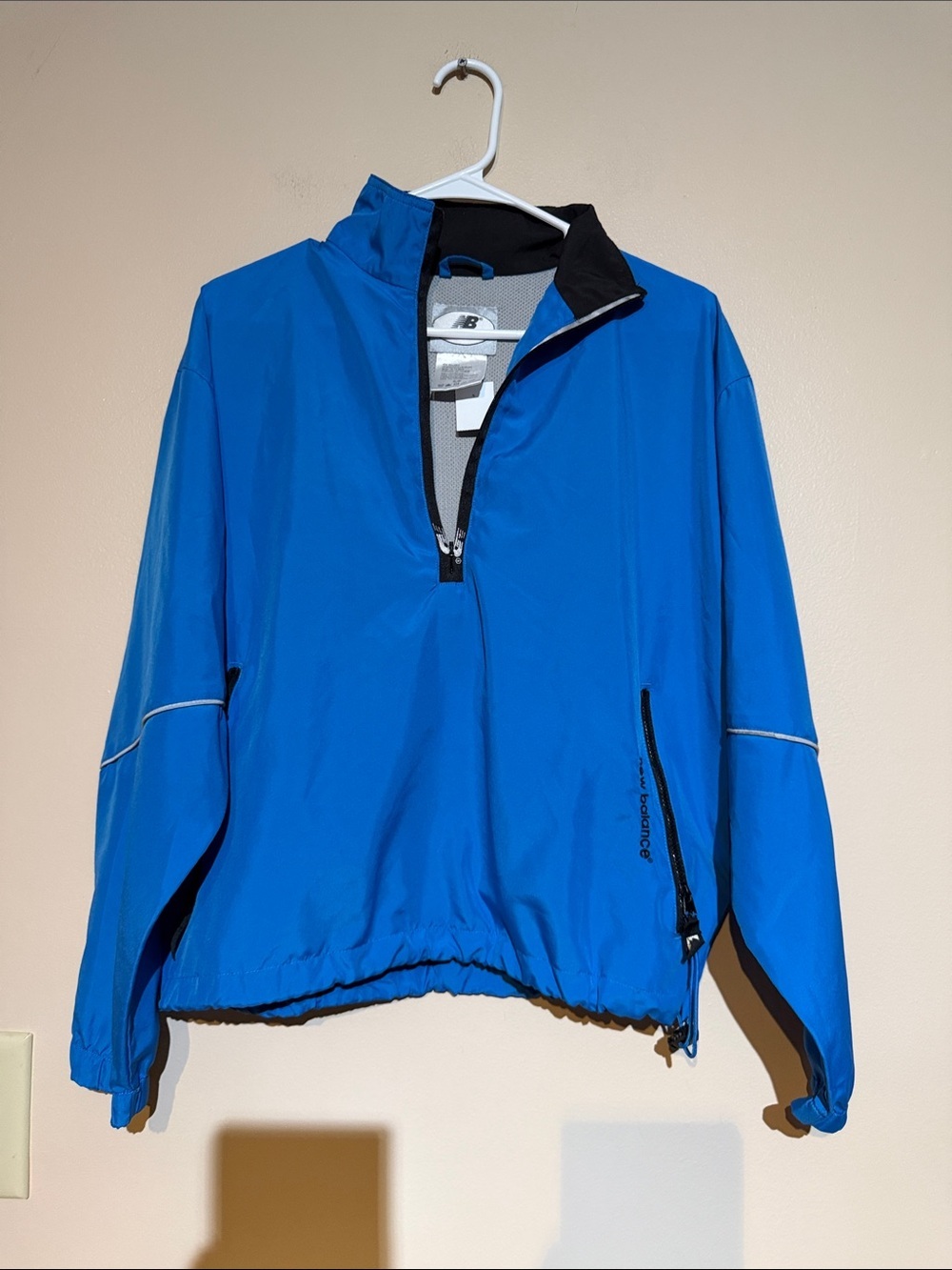 New Balance Royal Blue Half-Zip Pullover